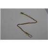 Image 1 : 14K YELLOW GOLD CHAIN (18") WITH ONE 14K YELLOW GOLD PENDANT SET WITH ONE BRILLIANT CUT DIAMOND