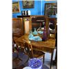Image 2 : BEAUTIFUL WALNUT BEDROOM SUITE CONSISTING OF; DRESSER, MIRROR, HIGHBOY MIRROR, VANITY MIRROR AND