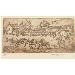 Fine Art Etching by Mary Lehman