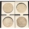Image 1 : Lot of 4 Liberty Peace Dollars