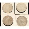 Image 2 : Lot of 4 Liberty Peace Dollars