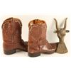 Image 1 : 101 Ranch Cowboy Boots & Boot Jack