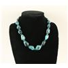 Image 1 : Chinese Turquoise Single Strand Necklace