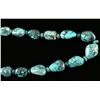 Image 3 : Chinese Turquoise Single Strand Necklace