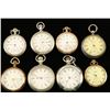 Image 1 : Lot of 8 Pocketwatches