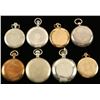 Image 2 : Lot of 8 Pocketwatches