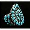 Image 2 : Old Pawn Turquoise Cluster Bracelet