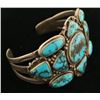 Image 2 : Navajo Lone Mountain Turquoise Bracelet