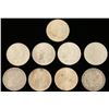 Image 1 : Lot of 9 Morgan Silver Dollars
