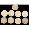 Image 2 : Lot of 9 Morgan Silver Dollars