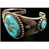 Image 3 : 3 Stone Turquoise Cuff