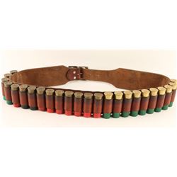 Shotgun Cartridge Belt with Shells