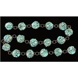 Artistry Made Wire Wrapped Turquoise Belt