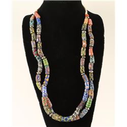 Colorful Trade Bead Necklace