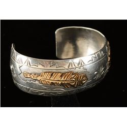 Classic Native American 'Storyteller' Cuff