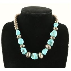 Sleeping Beauty Nugget Necklace