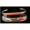Image 1 : Lot of 2 Coral Hopi bracelets