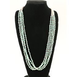 Navajo Shell & Turquoise Necklace