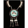 Image 1 : Beautiful Zuni Sunface Necklace