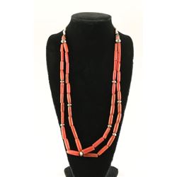 Mediterranean Coral Necklace