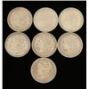 Image 1 : Lot of 7 Morgan Silver Dollars