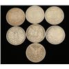Image 2 : Lot of 7 Morgan Silver Dollars