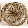 Image 2 : Lot of 2 Wagon Wheels