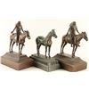 Image 2 : Lot of 3 Bronze Bookends