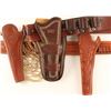 Image 2 : Lot of 2 Holster Rigs with Cartridge Belts