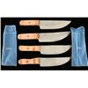 Image 2 : Lot of 4 Custom Knives