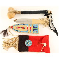 Lot of 3 Native American Items