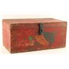Image 1 : Painted Wooden Box Circa 1860