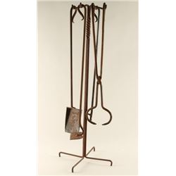 Rustic Fireplace Tools