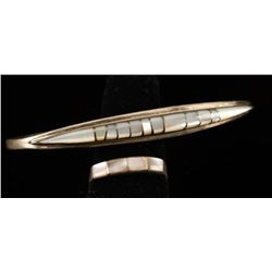 Mother of Pearl Bracelet & Ring