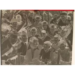 Original Negative of Babe Ruth & Children