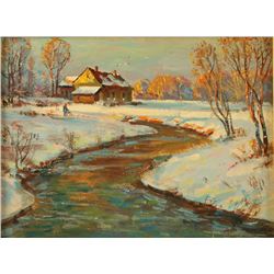 Original Oil on Board by Wayne Morrell