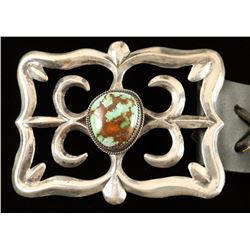 Navajo Sandcast Belt Buckle