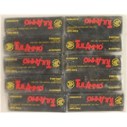 500 Rounds of Tula FMJ 9mm Ammo