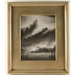 Original Charcoal on Board