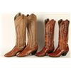 Image 1 : 2 Pair of Mens Cowboy Boots