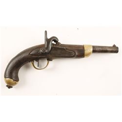 French Model 1822 Percussion Pistol .69 Cal