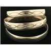 Image 1 : Collection of 3 Native American Bangle Bracelets