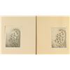 Image 1 : Collection of 2 Fine art etchings