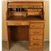 Image 1 : Oak Roll Top Desk