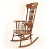 Image 1 : Antique Pressed Back Rocking Chair