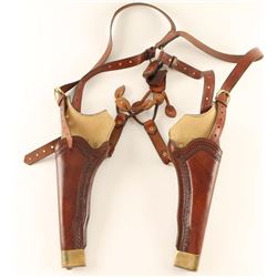 Custom One of a Kind Double Shoulder Holster