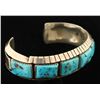 Image 2 : Navajo Turquoise Cuff Bracelet