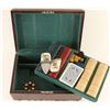 Image 1 : Custom Wooden Box Gambler's Set