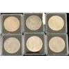 Image 1 : Lot of 6 Morgan Silver Dollars