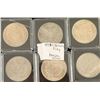 Image 2 : Lot of 6 Morgan Silver Dollars